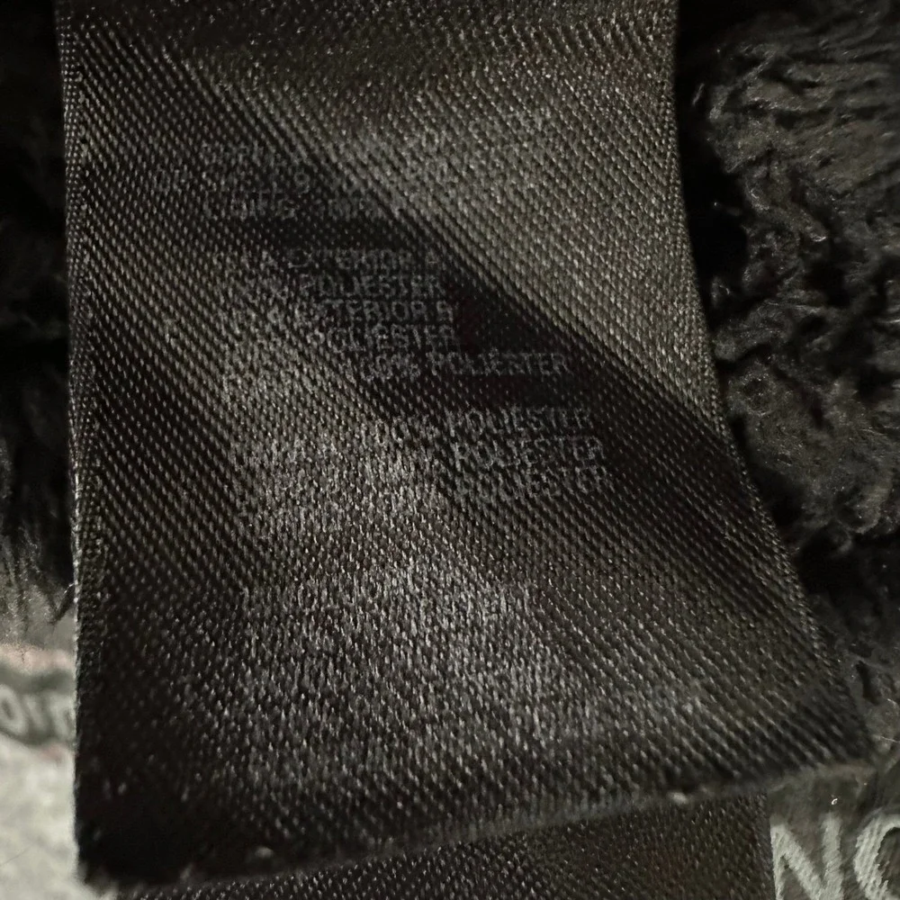 The North Face Fleece Hoodie Womens Size S Black Osito Full Zip Soft Warm Jacket